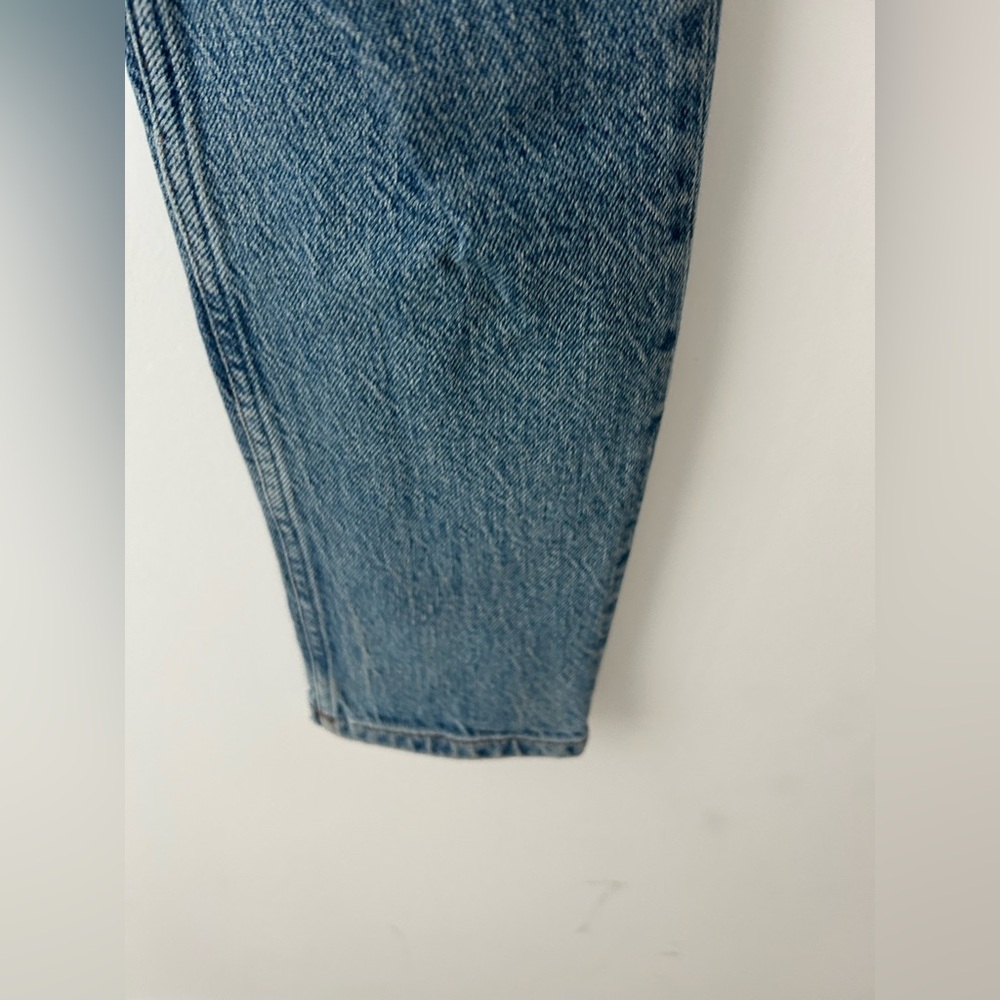 reformation jeans maya Blue high rise skinny button - Picture 6 of 11